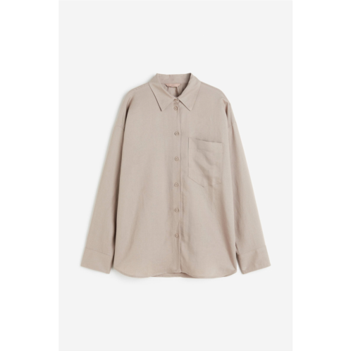 H&M Linen-blend Shirt