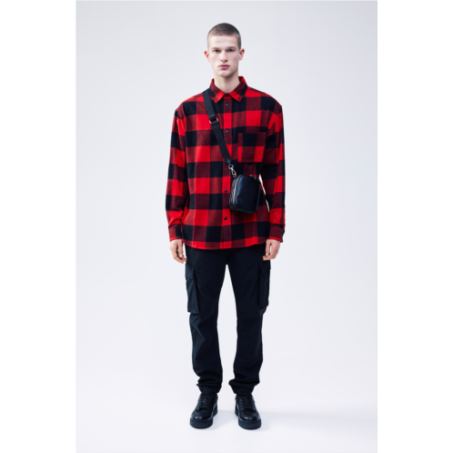 H&M Relaxed Fit Flannel Shirt