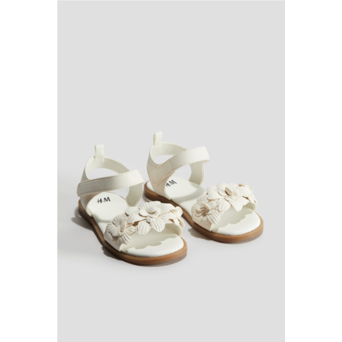 H&M Appliqued Sandals