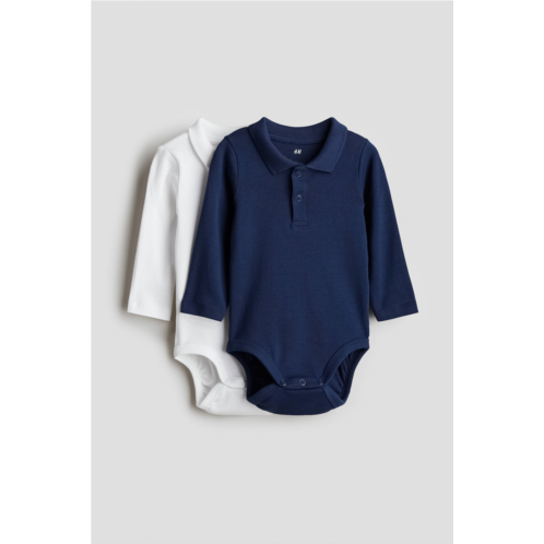 H&M 2-pack Long-sleeved Bodysuits