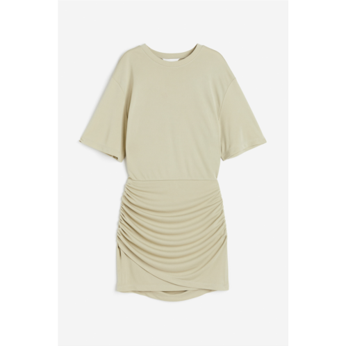 H&M Draped Jersey Dress