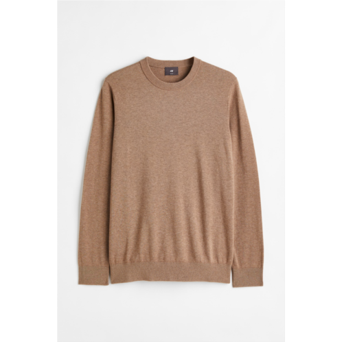 H&M Slim Fit Fine-knit Cotton Sweater