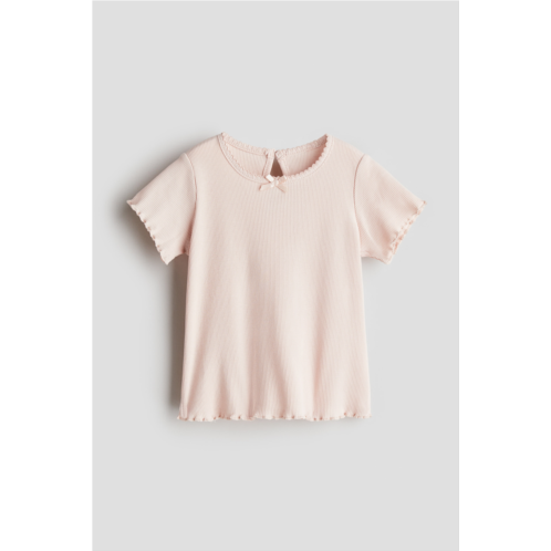 H&M Ribbed Jersey Top