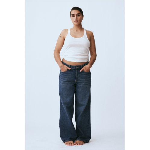 H&M Baggy Wide Low Jeans