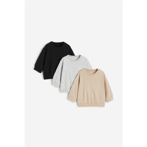 H&M 3-pack Cotton Sweatshirts