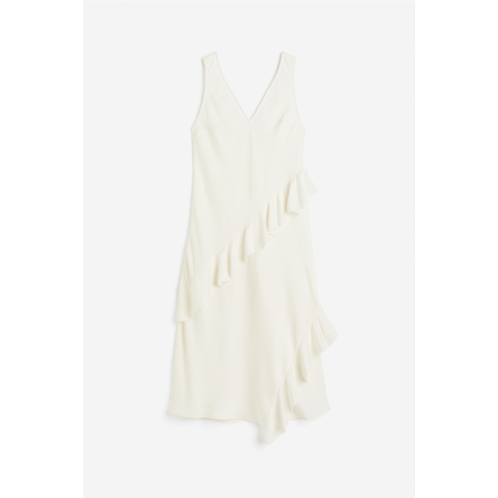 H&M Flounce-detail Dress