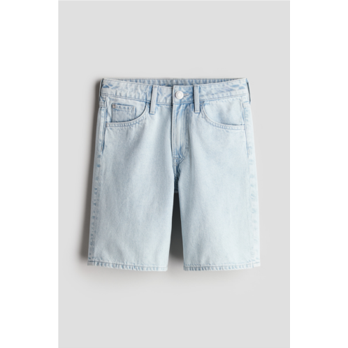 H&M Loose Fit Denim Shorts