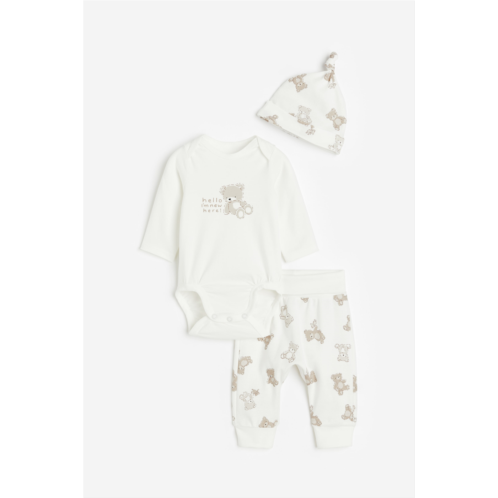 H&M 3-piece Cotton Set