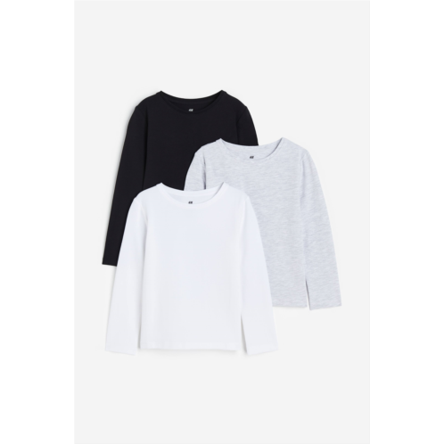 H&M 3-pack Long-sleeved Tops