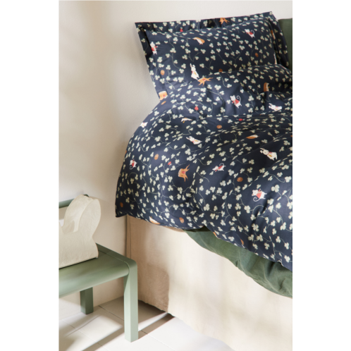 H&M Patterned Twin Duvet Cover Set