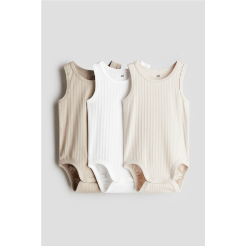 H&M 3-pack Sleeveless Bodysuits