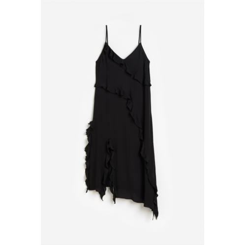 H&M Flounce-trimmed Dress