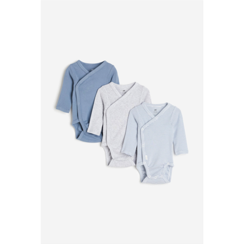 H&M 3-pack Long-sleeved Bodysuits