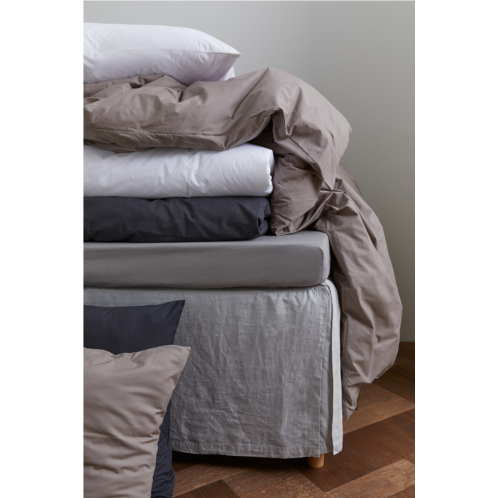 H&M Linen-blend Bedskirt