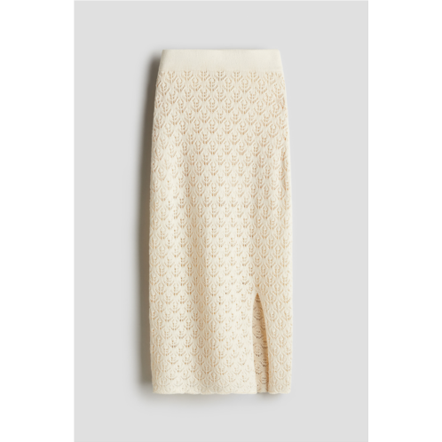 H&M Crochet-look Skirt