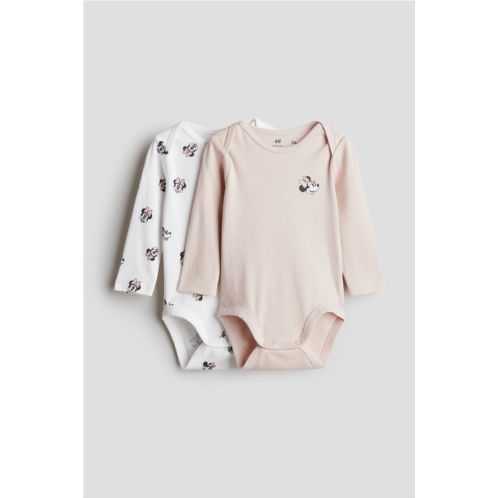 H&M 2-pack Long-sleeved Bodysuits