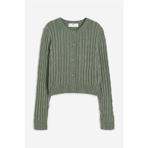 H&M Cable-knit cardigan