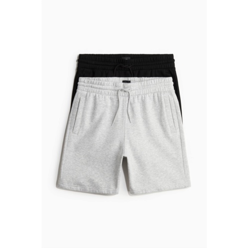 H&M 2-pack Regular Fit Sweatshorts