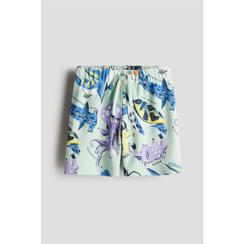 H&M Printed Sweatshorts