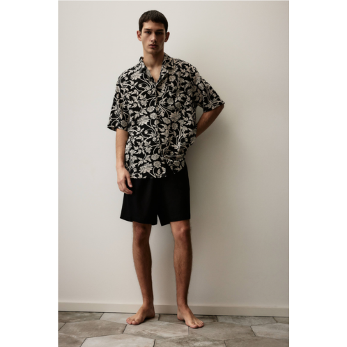 H&M Pajama Shirt and Shorts