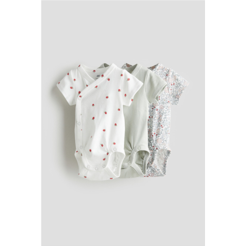 H&M 3-pack Wrapover Bodysuits