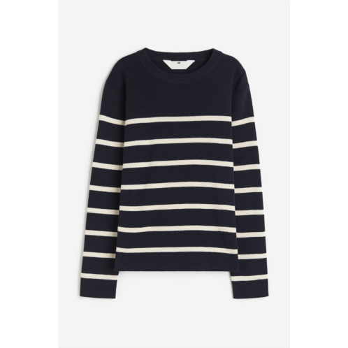 H&M Fine-knit Cotton Sweater