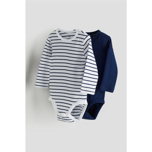 H&M 2-pack Long-sleeved Bodysuits