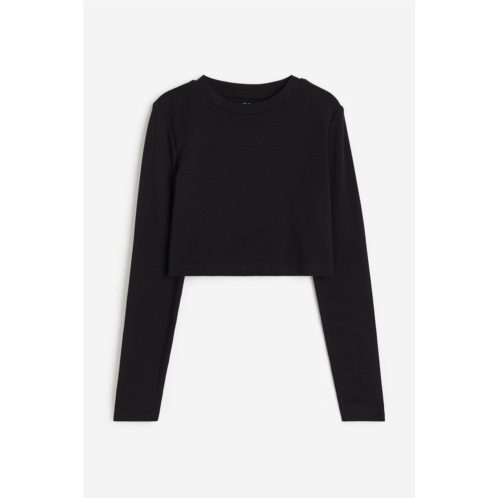 H&M Long-sleeved Jersey Top