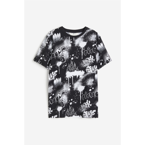 H&M Printed Cotton T-shirt