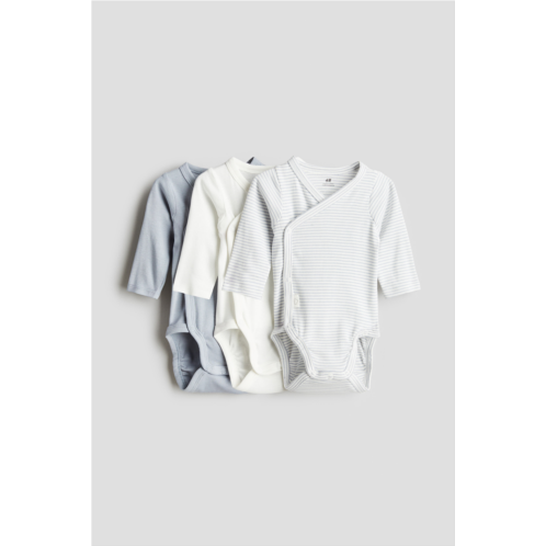 H&M 3-pack Long-sleeved Bodysuits