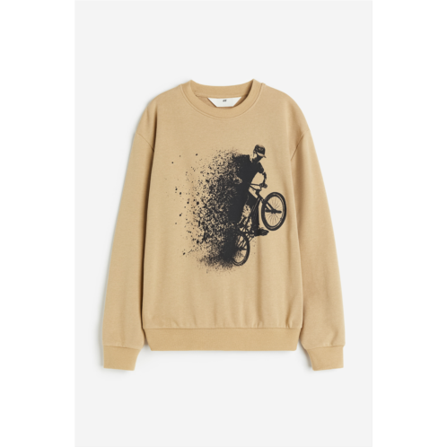 H&M Printed Sweatshirt