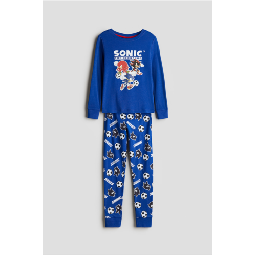 H&M Snug Fit Cotton Jersey Pajamas