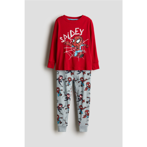 H&M Snug Fit Cotton Jersey Pajamas