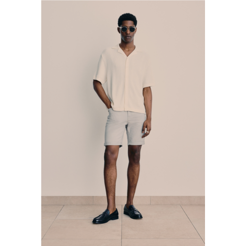 H&M Slim Fit Cotton Twill Shorts