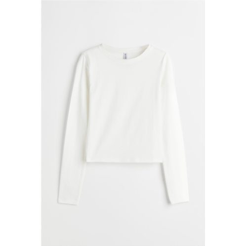 H&M Short Jersey Top