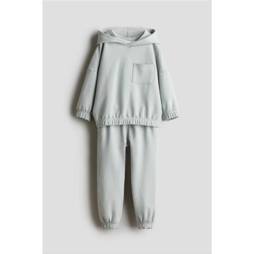 H&M 2-piece Cotton Sweatshirt Set