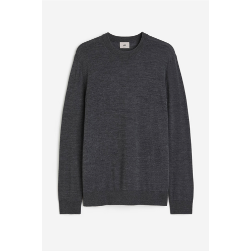 H&M Slim Fit Merino Wool Sweater