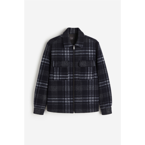 H&M Regular Fit Felted Overshirt