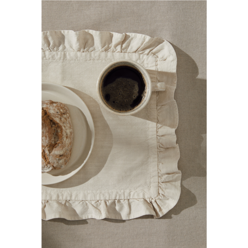 H&M 2-pack Ruffle-trimmed Placemats