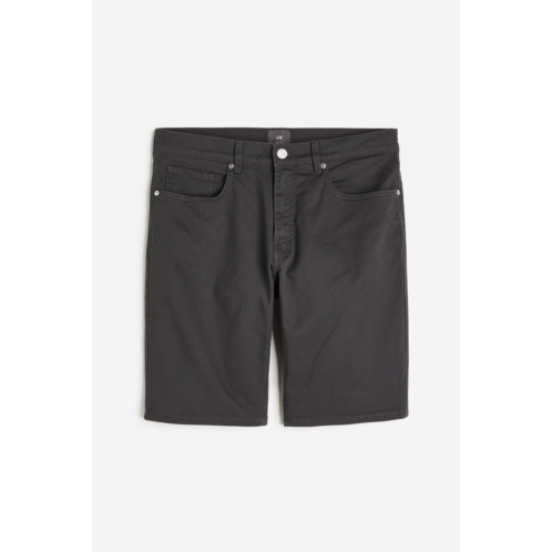 H&M Slim Fit Cotton Twill Shorts