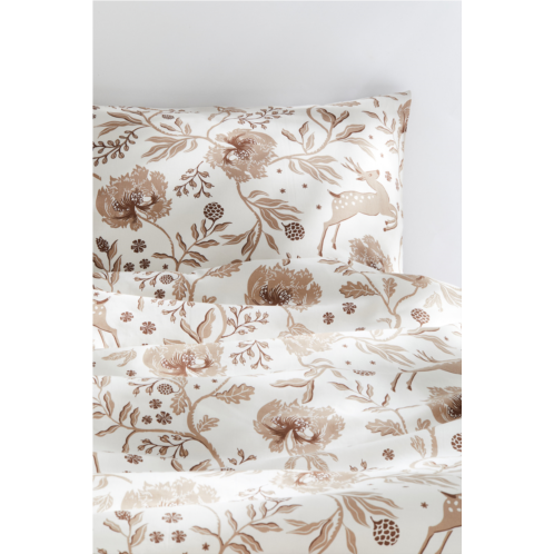 H&M Twin Cotton Duvet Cover Set