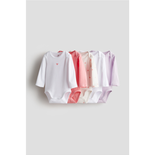 H&M 5-pack Long-sleeved Bodysuits