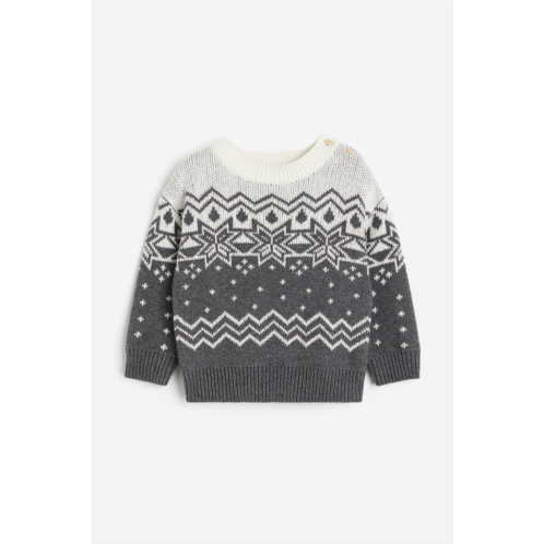 H&M Jacquard-knit Sweater