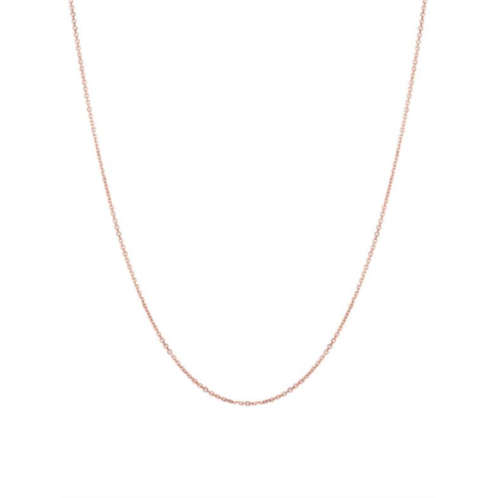 Saks Fifth Avenue 14K Rose Gold Cable Chain Necklace/22 x 0.90mm