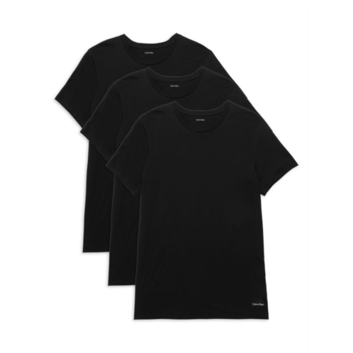 Calvin Klein 3-Pack Short-Sleeve Cotton Tee