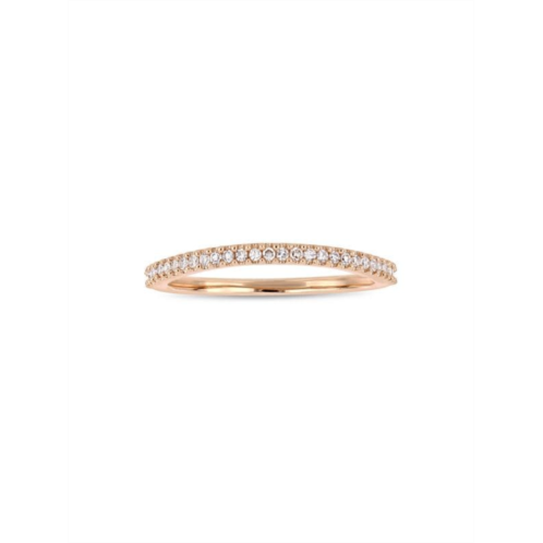 Sonatina 14K Rose Gold & Diamond Wedding Ring