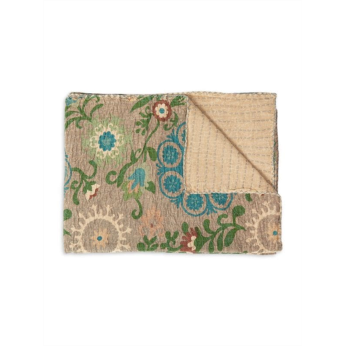 Taj Hotel Kantha Cotton Throw