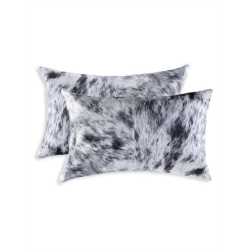 Natural 2-Pack Kobe Rectangular Cowhide Pillow Set