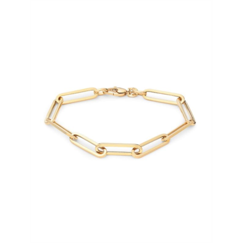 Saks Fifth Avenue 14K Yellow Gold Paper Clip Link Bracelet