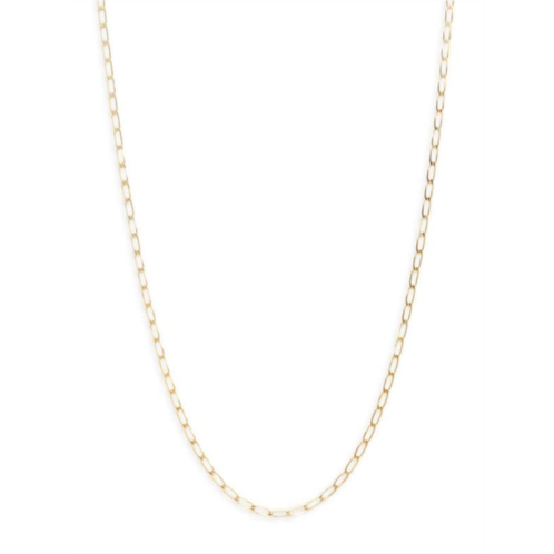 Saks Fifth Avenue 14K Yellow Gold Diamond Cut Super Flat Curb Chain/18